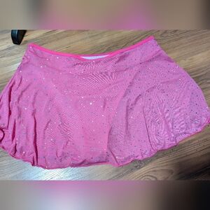 *5 For $25* Pink Glitter Women's Swim Skirt